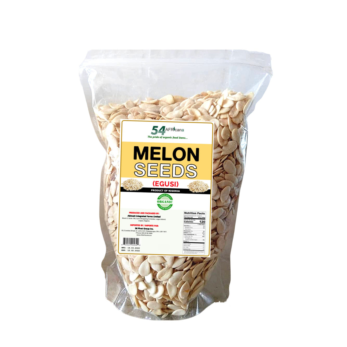 Egusi Seeds (Whole Melon Seeds)